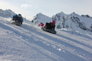 snowtubing